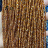 Wholesale Natural Orange Garnet Round Faceted Cut Loose Beads Semi Finished Necklace Diy Accessories