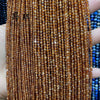 Wholesale Natural Orange Garnet Round Faceted Cut Loose Beads Semi Finished Necklace Diy Accessories