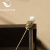 Wholesale Natural Pearl Geometric Retro Style Hairpin For Updo As Classical Headdress And Hair Accessories