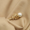 Wholesale Natural Pearl Geometric Retro Style Hairpin For Updo As Classical Headdress And Hair Accessories