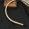 Wholesale Natural Pearl Headband Handmade Retro Geometric Light Luxury Summer Women's Hair Accessories