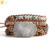 Wholesale Natural Stone Bohemian Handwoven Tree Of Life Minimalist Women's Bracelet