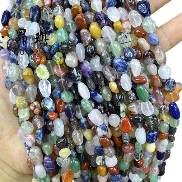 Wholesale Natural Stone Loose Beads For Diy Jewelry Accessories Cutting Process Highend Sense Follow The Shape Style
