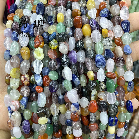 Wholesale Natural Stone Loose Beads For Diy Jewelry Accessories Cutting Process Highend Sense Follow The Shape Style
