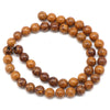 Wholesale Natural Stone Loose Round Beads For Diy Bracelets Grinding And Polishing Goldenlaceagate Elephant Skin Stone Golden Silk Jade