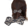 Wholesale Natural Style Alloy Nickelfree Plated Diamond Inlaid Crystal Bow Hairpin For Women