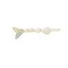 Wholesale Natural Style Zinc Alloy Hairpin With Butterfly Leaves Flowers Rhinestone For Women
