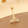 Wholesale Navel Jewelry Stainless Steel Fishtail Electroplating For Women