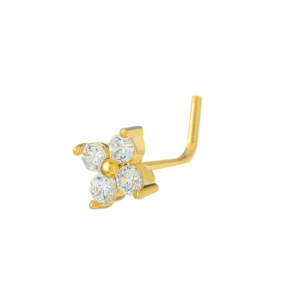 Wholesale Navel Ring Jewelry Copper Inlaid Zircon Geometric Butterfly Heart Crown Moon Water Drop Bee Style For Women