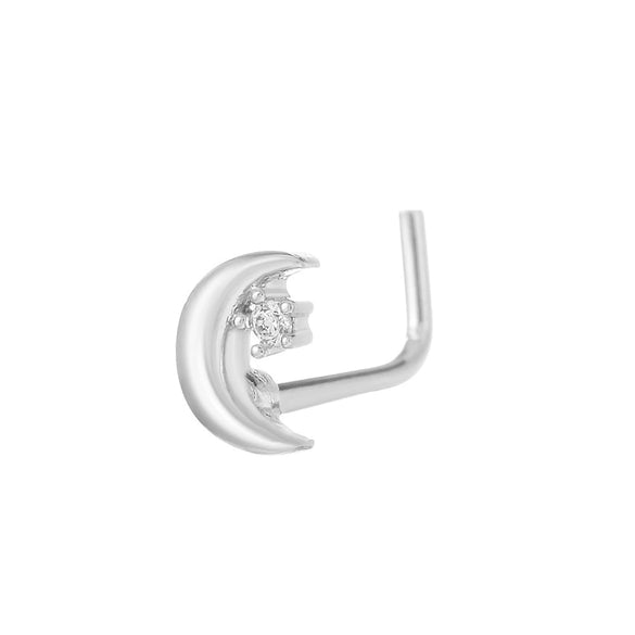 Wholesale Navel Ring Jewelry Copper Inlaid Zircon Geometric Butterfly Heart Crown Moon Water Drop Bee Style For Women