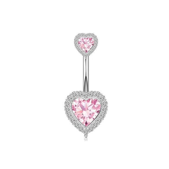 Wholesale Navel Ring Stainless Steel Geometric Electroplated Simple Style Body Puncture