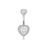Wholesale Navel Ring Stainless Steel Geometric Electroplated Simple Style Body Puncture