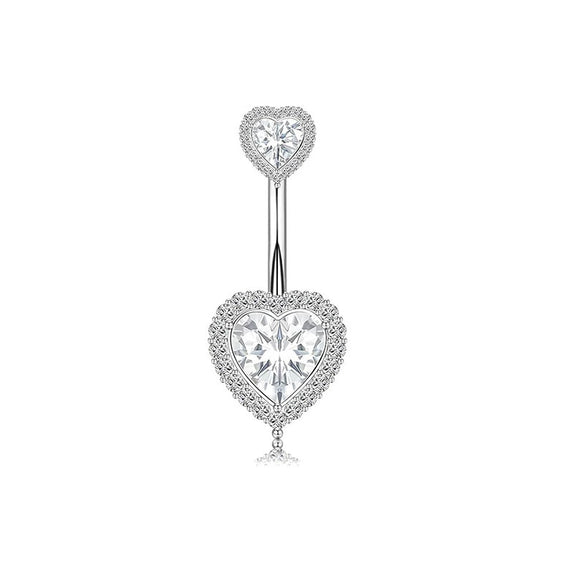 Wholesale Navel Ring Stainless Steel Geometric Electroplated Simple Style Body Puncture