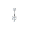 Wholesale Navel Ring Stainless Steel Geometric Electroplated Simple Style Body Puncture