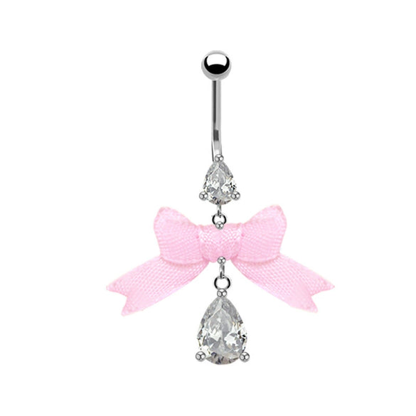 Wholesale Navel Ring Zinc Alloy Heart Shaped Styling Unisex