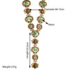 Wholesale Necklace Alloy And Resin Geometric Retro Handmade Women's Clavicle Chain