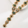 Wholesale Necklace Alloy And Resin Geometric Retro Handmade Women's Clavicle Chain