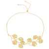 Wholesale Necklace Alloy Leaf Style Electroplating