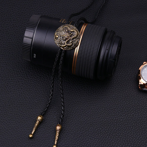 Wholesale Necklace Alloy Leather Rope Animals Zodiac Electroplating Vintage Style