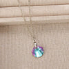 Wholesale Necklace Alloy Mermaid Shell Pearl Geometric Pendant Electroplating For Women