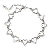 Wholesale Necklace Alloy Pearl Heartshaped Geometric Electroplating For Women
