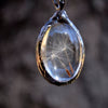 Wholesale Necklace Alloy Pendant Glass Glaze Dandelion Seed Ing Oval Retro Cartoon Style Women's