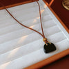 Wholesale Necklace Artificial Stone Wooden Bead Artificial Leather Geometric Electroplating Sophisticated Style