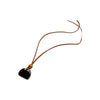 Wholesale Necklace Artificial Stone Wooden Bead Artificial Leather Geometric Electroplating Sophisticated Style