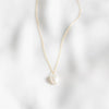 Wholesale Necklace Brass Geometric Style Electroplating Ochain Freshwater Pearl