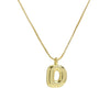 Wholesale Necklace Copper Brass Letters Numbers Text Electroplating Style