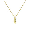 Wholesale Necklace Copper Brass Letters Numbers Text Electroplating Style