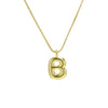 Wholesale Necklace Copper Brass Letters Numbers Text Electroplating Style