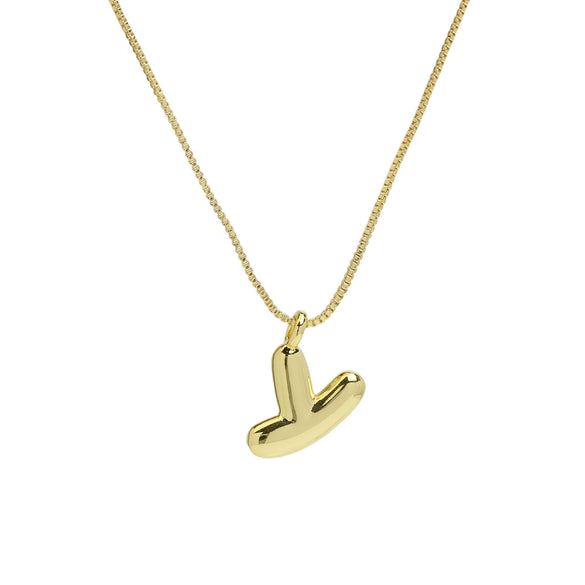 Wholesale Necklace Copper Brass Letters Numbers Text Electroplating Style