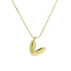 Wholesale Necklace Copper Brass Letters Numbers Text Electroplating Style