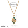Wholesale Necklace Copper Geometric Style Electroplating Design Unisex