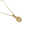 Wholesale Necklace Copper Goldplated Hazelnut Pine Cone O Word Chain For Women
