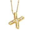 Wholesale Necklace Copper Goldplated Inlaid Zircon With Letters Pattern Ochain