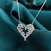 Wholesale Necklace Copper Heartshaped Mixed Gem Inlay With Zircon Ochain