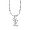 Wholesale Necklace Copper Inlaid Zircon Letter Hip Hop Men's Melon Seed Chain