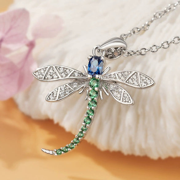Wholesale Necklace Copper Insects Zirconia Inlay Ochain For Women