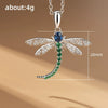 Wholesale Necklace Copper Insects Zirconia Inlay Ochain For Women