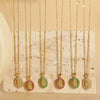 Wholesale Necklace Copper Mixed Gem Inlay Cartoon Character Electroplating Ochain For Women