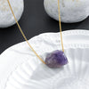 Wholesale Necklace Copper Mixed Gem Inlay Geometric Electroplating For Women