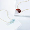 Wholesale Necklace Copper Mixed Gem Inlay Geometric Electroplating For Women