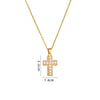 Wholesale Necklace Copper Mixed Gem Inlay Geometric Electroplating Ochain Pendant For Women