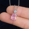 Wholesale Necklace Copper Mixed Gem Inlay Geometric Style Ochain For Women