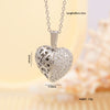 Wholesale Necklace Copper Mixed Gemstone Inlay Heartshaped Wings Pendant Electroplating For Women