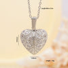 Wholesale Necklace Copper Mixed Gemstone Inlay Heartshaped Wings Pendant Electroplating For Women