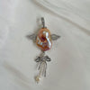 Wholesale Necklace Copper Natural Baroque Shaped Pearl Bow Cross Animal Zodiac Electroplating