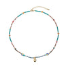 Wholesale Necklace Copper Natural Stone Freshwater Pearl Geometric Electroplating For Women